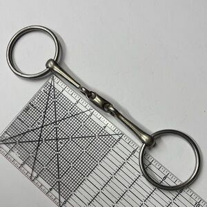 Dewsbury double jointed snaffle- 6”